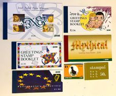 Irish stamps booklets complete 7pcs