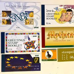 Irish stamps booklets complete 7pcs