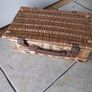 Small Suitcase Style Wicker Display Basket Image 8