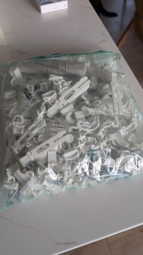 IKEA Vidga curtain track rails and fittings