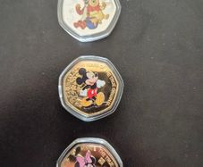 Walt Disney Commerative coins