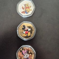 Walt Disney Commerative coins