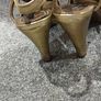 gold Massimo dutti sandals Image 5