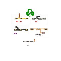 For Huawei P8/ P8 lite/ P9/ P9 lite/ G7 Power Volume Button Switch Connector On/Off Switch Flex New