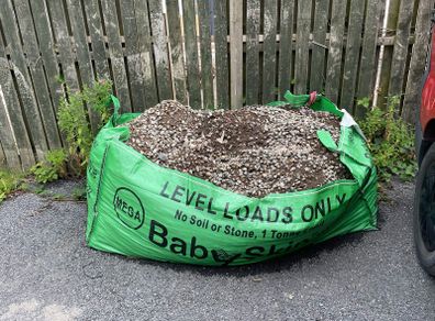 soil and gravel