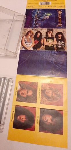 Megadeth rust in peace 1990 vintage tape