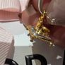 Pandora Disney Princess Auroras Crown on  golden Pillow with Lab grown Diamond  New Image 3
