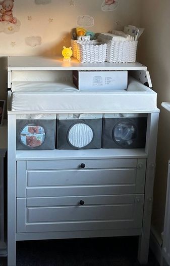 Changing table+mat