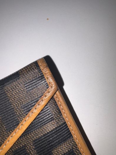 Fendi Vintage Zucca FF Logo Long Wallet