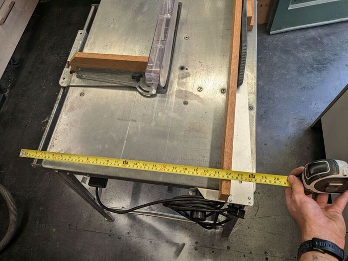 AEG table saw 220v