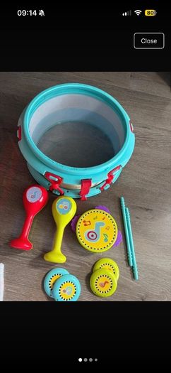 kids drumset toy