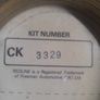 Suzuki TS100 Clutch plate kit CK3329 Image 2
