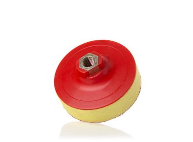 GLASS POLISH 12631 Rotary Sander Hook and Loop Backer, Rotary Polisher Backer | Thread: M14x2 | 100 mm
