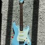 NOT a Fender, an SX Stratocaster in Sonic Blue Image 7