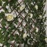 Artificial trellis with flowers (white roses) Image 6