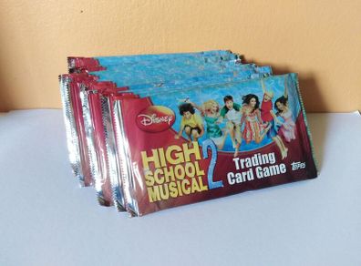 High School Musical 20 Sealed Booster Packs | Disney Retro Kids Trading Cards