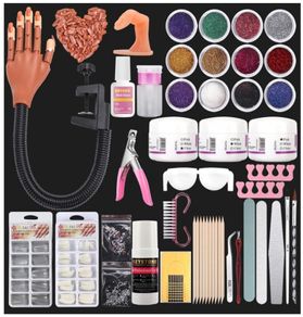 Nail Practice Hand w Accessories