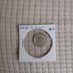 India 1/4 Rupee 1943