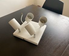 4 x GU10 Spot Light White Fitting