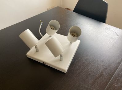 4 x GU10 Spot Light White Fitting