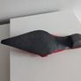 leather pointed toe red shoes size uk 2 barely worn like new Image 4
