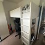 Bunk single bed with desk Image 2