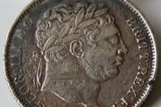 1820 Silver Shilling King George III Great Britain