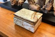 Vintage Italian Oynx Jewellery Box