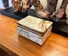 Vintage Italian Oynx Jewellery Box