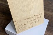 Photo board with box - A Loving Mother (clip on photo)