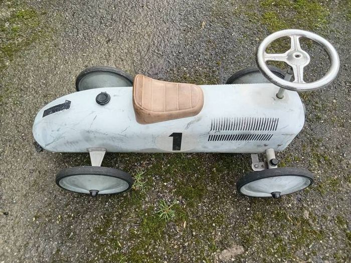 Vintage child's steel car