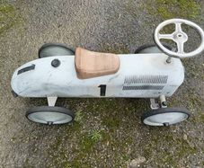 Vintage child's steel car