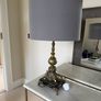 Marble and Brass Lamp Image 2