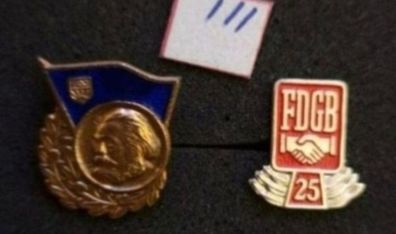 East German, Ddr, Medal./badge, Military Medal, Nva, Stasi,,,,,(111)