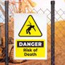 Hazard sigs construction site signs business signs warning signs hoarding signs mandatory signs prohibitory signs caution signs danger signs Image 2