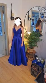 Debs/TY Satin Dress (excellent condition)