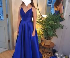 Debs/TY Satin Dress (excellent condition)