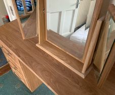 Wooden 3-Piece Dressing Table Mirror