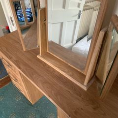 Wooden 3-Piece Dressing Table Mirror