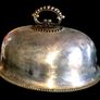 Antique Victorian Silver Plate Meat Dome Image 6