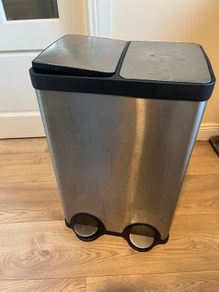 Large Double Pedal Bin