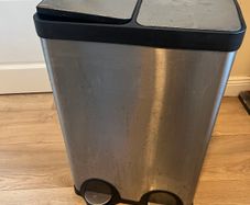 Large Double Pedal Bin