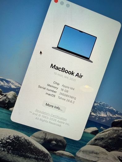 Macbook Air 2025 M4 15"