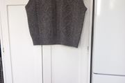 Mohair Tank Top Charcoal  (Size L.)