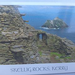 Postcard Skellig Rocks