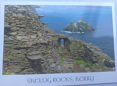 Postcard Skellig Rocks
