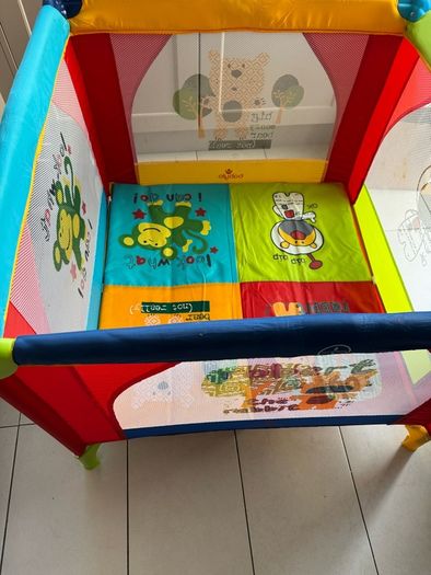 Playpen and Travel cot