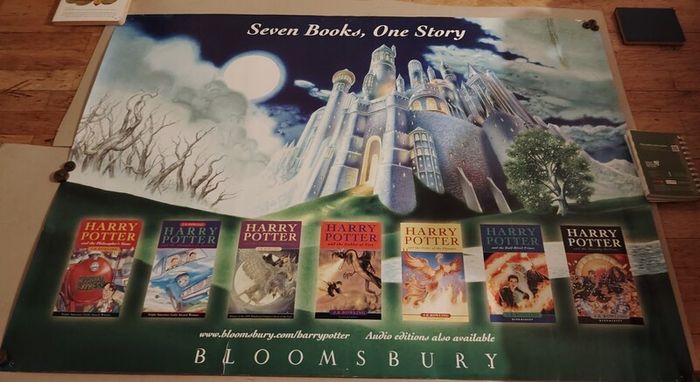 Harry Potter "7 Books, One Story" Complete Series Promotional Poster