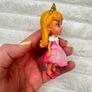 Disney Princess Mini Toddler Doll Sleeping Beauty Aurora approx. 9 cm. Used Please see photos Image 5