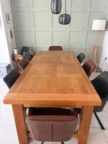 Dining table and sideboard